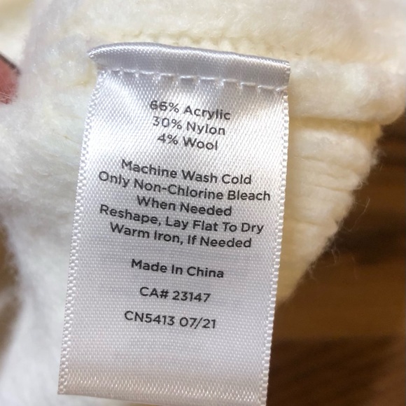 Talbots Ladies Medium White Sweater Vest Perfect for Fall Women’s M Med - Picture 9 of 10